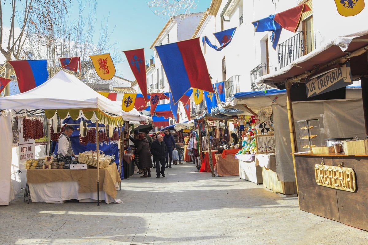 middeleeuwse markt 