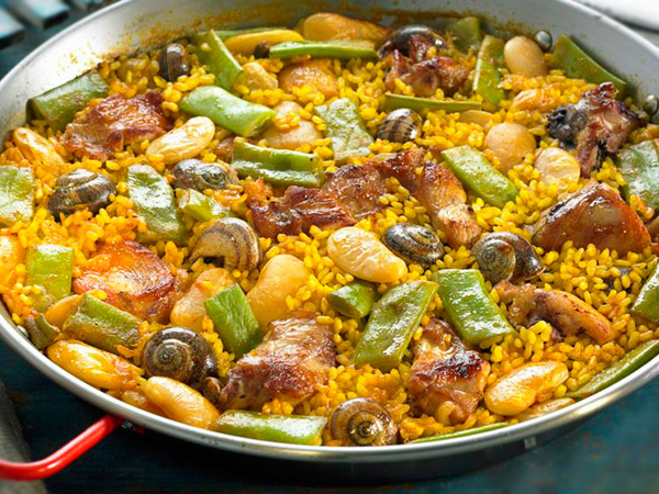 paella slakken